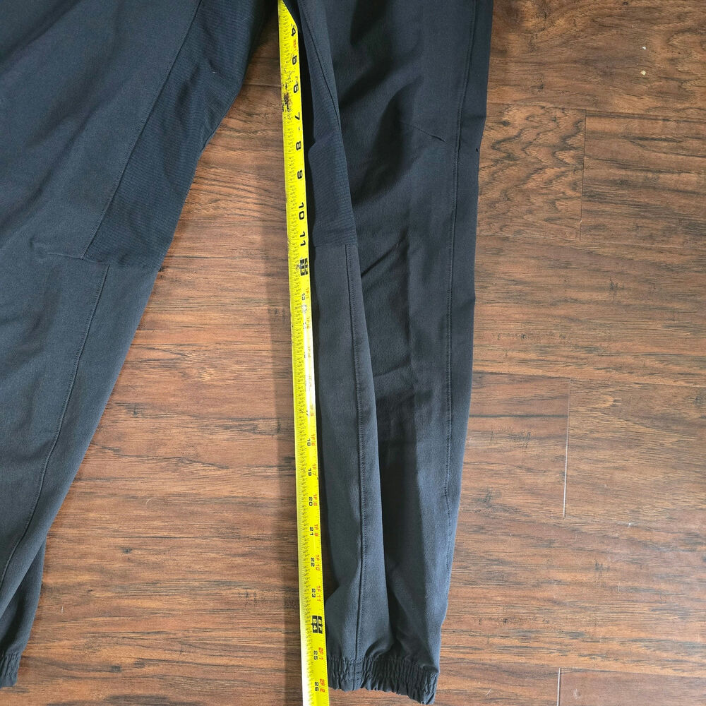Lululemon Mens Small Black Jogger Pants Tapered Stretch Athletic Training - Picture 7 of 8